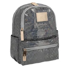 Spirit: Lizzy 01 mochila escolar gris oscuro con bordes redondeados