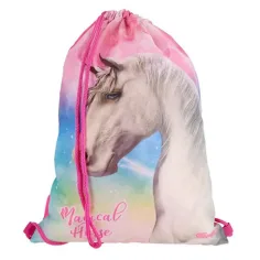 imagen de Spirit: Magical Horse set de mochila escolar de 5 piezas con accesorios y luz LED 6