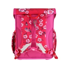 imagen de Spirit: Mariposa con flor set de mochila escolar ergonómica de 4 piezas 5