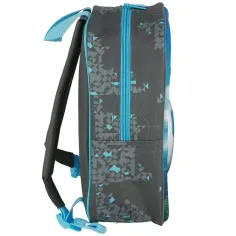 imagen de Spirit: Mochila de jardín de infancia redondeada con diseño 3D de fútbol Champion 30x25x12cm 4