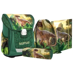 Spirit: Mochila ergonómica Cool Raptor, set de 4 piezas