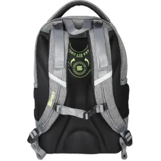 imagen de Spirit: Mochila ergonómica gris-negro-amarillo urbana 46x33x22cm 2