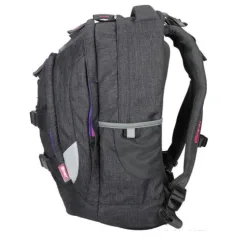 imagen de Spirit: Mochila ergonómica negra y morada urbana 3