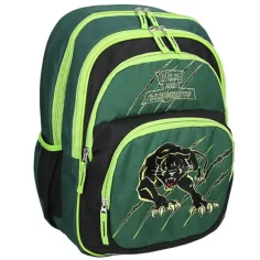 Spirit: Mochila ergonómica verde con estampado de leopardo