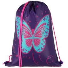 imagen de Spirit: Mochila escolar 3D con diseño de mariposa, set de 5 piezas 5