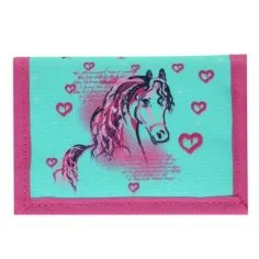 imagen de Spirit: Mochila escolar azul-rosa de 5 piezas con accesorios y luz LED 5