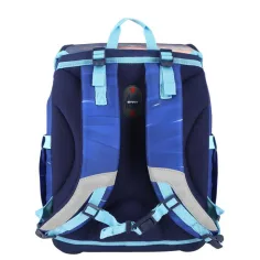 imagen de Spirit: Mochila escolar con cierre magnético de fútbol de la Champ League, 49x21x40cm 3