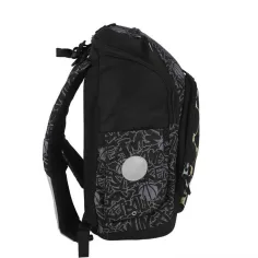 imagen de Spirit: Mochila escolar con estampado de baloncesto, set de 4 piezas 32x19x44cm 2