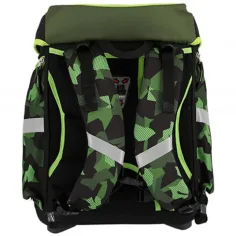 imagen de Spirit: Mochila escolar LED, 3D con diseño de Triceratops, set de 5 piezas 3