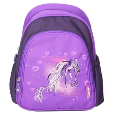 Spirit: Mochila escolar redondeada, mochila 24x13x31cm