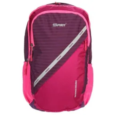 Spirit: Mochila escolar rosa-lila Stilo