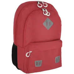 Spirit: Mochila escolar Shade roja redondeada, mochila 43x29x21cm
