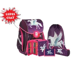 Spirit: Mochila LED, 3D con diseño de pegaso, set de 5 piezas