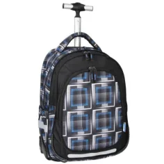 imagen de Spirit: Mochila trolley negra azul con estampado 2