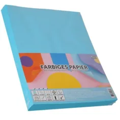 Spirit: Papel de copia A4 azul pastel de 80g 250 hojas