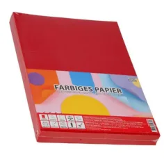 Spirit: Papel de copia rojo A4 de 80g 250 hojas