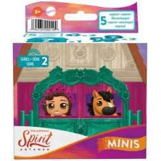 Spirit: Paquete sorpresa de la serie 2 de ponis y sus amigos en el establo - Mattel