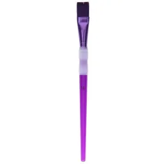 Spirit: Pincel de plástico de tamaño 14 con mango morado