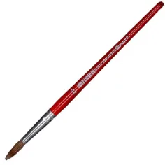 Spirit: Pincel puntiagudo de mango de madera roja tamaño 20 1ud