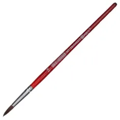 Spirit: Pincel puntiagudo de mango de madera rojo tamaño 14 1ud