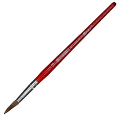 Spirit: Pincel puntiagudo de mango rojo tamaño 18 1ud