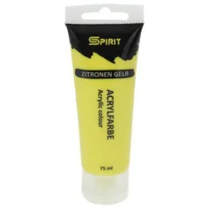 Spirit: Pintura acrílica amarilla pálida de 75 ml