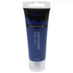 Spirit: Pintura acrílica azul oscuro de 75 ml