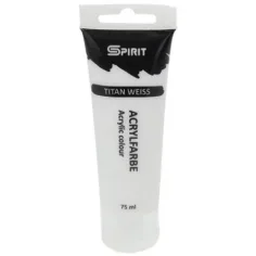 Spirit: Pintura acrílica blanca de 75 ml