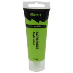Spirit: Pintura acrílica verde neón de 75 ml