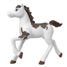 Spirit: Poni Knabstrupper blanco-marrón - Mattel