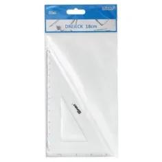 Spirit: Regla triangular de 60 grados de 18 cm