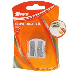 Spirit: Sacapuntas de aluminio de 2 agujeros, paquete de 1 unidad