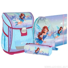 Spirit: Set de mochila escolar de hadas de 4 piezas 38x28x17cm