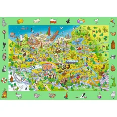 imagen de Spy Guy 100 piezas puzzle Polonia - Trefl 2