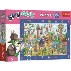 Spy Guy rompecabezas de 100 piezas Parque de Atracciones - Trefl