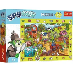 Spy Guy rompecabezas de 24 piezas Granja - Trefl