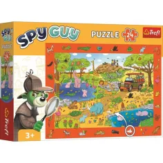 Spy Guy rompecabezas de 24 piezas Safari - Trefl