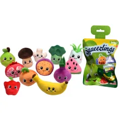 Squeezlings figura de peluche coleccionable suave de verduras y frutas verdes serie 2 1ud - Simba Toys