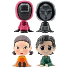 imagen de Squid Game Bobble Hero figura sorpresa mini de 8cm 2