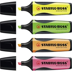 imagen de Stabilo: BOSS Executive resaltador de texto en varios colores set de 4 unidades 2