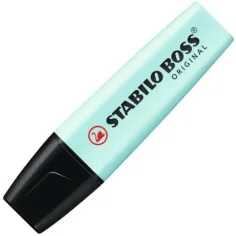 Stabilo: BOSS Original Resaltador pastel en color turquesa 2-5mm