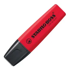 Stabilo: BOSS resaltador rojo 2-5mm