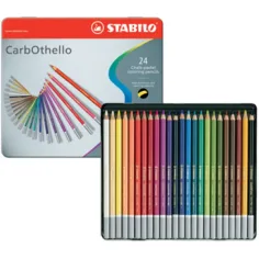 Stabilo: CarbOthello set de 24 piezas en caja de metal