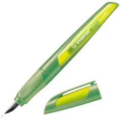 Stabilo: EASYbuddy "A" de grosor de trazo verde lima bolígrafo ergonómico con tinta azul