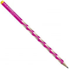 Stabilo: EASYgraph L lápiz de grafito delgado triangular HB rosa