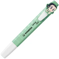 Stabilo: K-Pop Cazadores de Demonios Swing Cool marcador de texto con clip de figura verde menta