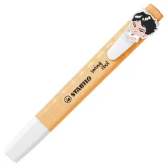 imagen de Stabilo: K-Pop Cazadores de Demonios Swing Cool resaltador amarillo con clip de figura Jinu 1