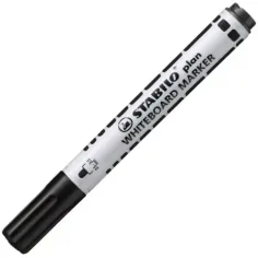 Stabilo: Marcador Plan WhiteBoard de pizarra en color negro