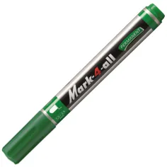 Stabilo: Mark-4-All bolígrafo de punta redonda de alcohol en color verde