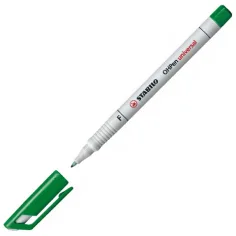 Stabilo: OHPen "F" 0,7mm de grosor de línea verde marcador de alcohol